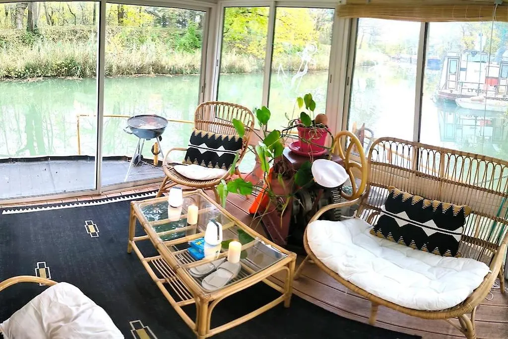 Πλωτό κατάλυμα Insolite Peniche Amazonie Canal Du Midi Gardouch Γαλλία
